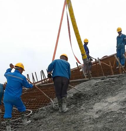 最考驗(yàn)泵車澆筑技術(shù)的活，你干過嗎？